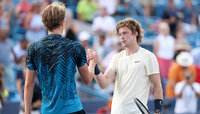 Alexander Zverev trifft im Halbfinale des ATP-500-Events von Dubai auf Andrey Rublev Alexander Zverev trifft im Halbfinale des ATP-500-Events von Dubai auf Andrey Rublev