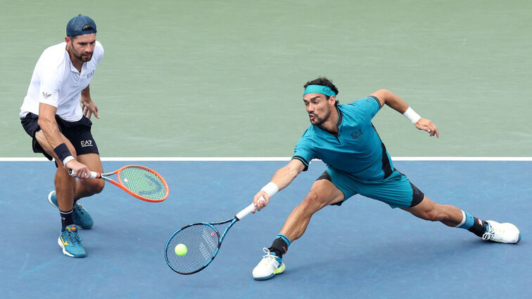 Auch Simone Bolelli und Fabio Fognini haben in Astana eine Chance verpasst