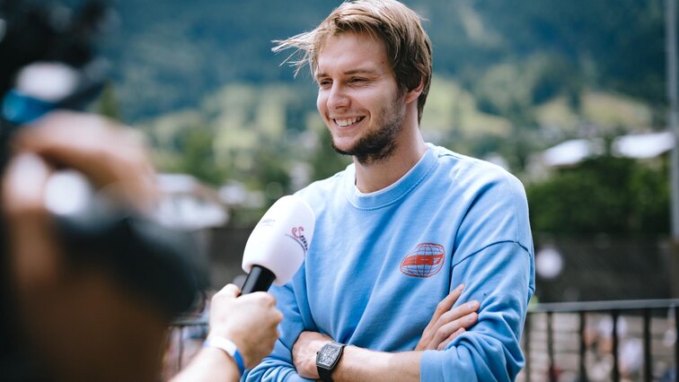 Alexander Bublik greift heute in das Geschehen in Kitzbühel ein Alexander Bublik greift heute in das Geschehen in Kitzbühel ein