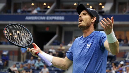 Nein, Andy Murray war am Montag nicht happy Nein, Andy Murray war am Montag nicht happy