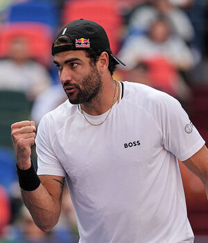 Matteo Berrettini galt immer als enger Freund von Lorenzo Musetti