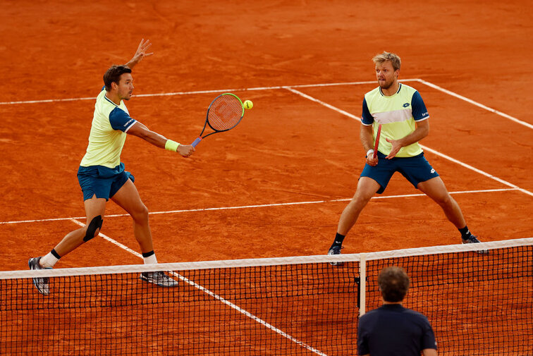 Andreas Mies und Kevin Krawietz sorgten in Barcelona für ihren fünften gemeinsamen Doppeltitel