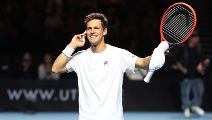 Nach einem Training in seiner argentinischen Heimat erlebte Diego Schwartzman einen Schock-Moment. Getty Images