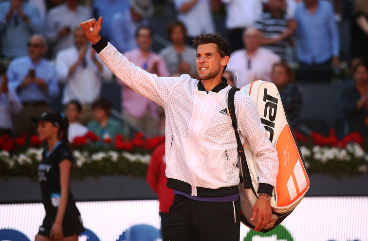 Dominic Thiem in Madrid