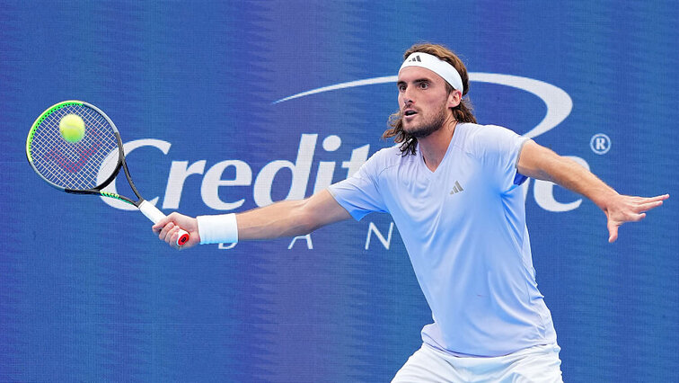 Für Stefanos Tsitsipas ist in Winston-Salem Schluss.
