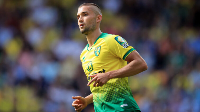 Moritz Leitner im Trikot von Norwich City im Jahr 2019