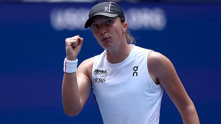 Iga Swiatek musste ganz tief schürfen - setzte sich dann aber doch durch