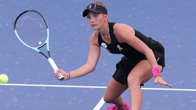 Julia Stusek bei den US Open 2025 Julia Stusek bei den US Open 2025