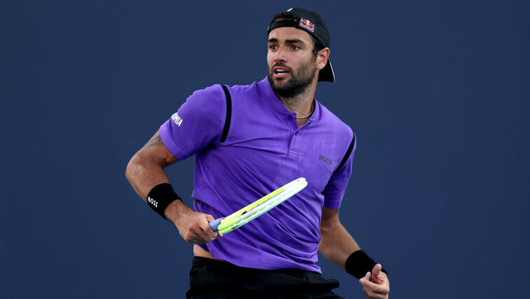 Matteo Berrettini wartet bei den Masters-Turnier noch auf seinen großen Triumph.