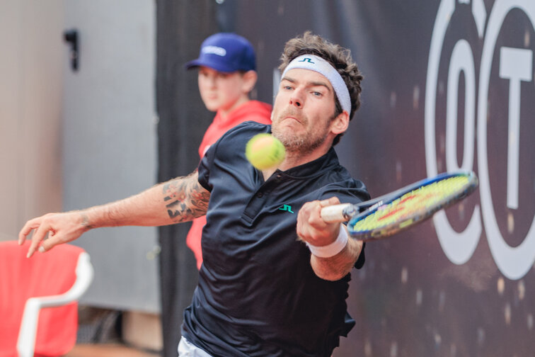 Mit Gerald Melzer ist auch der letzte Österreicher beim ATP-Challenger-Turnier in Tulln im Achtelfinale ausgeschieden