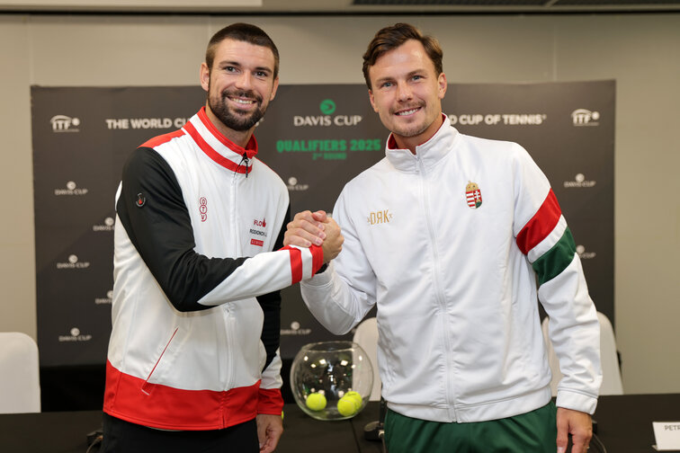 Jurij Rodionov bekommt es im letzten Einzel mit Marton Fucsovics zu tun