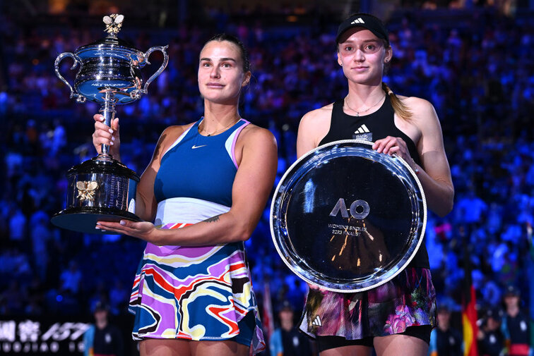 Aryna Sabalenka und Elena Rybakina boten großartiges Tennis
