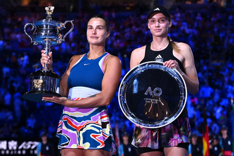 Aryna Sabalenka und Elena Rybakina boten großartiges Tennis Aryna Sabalenka und Elena Rybakina boten großartiges Tennis