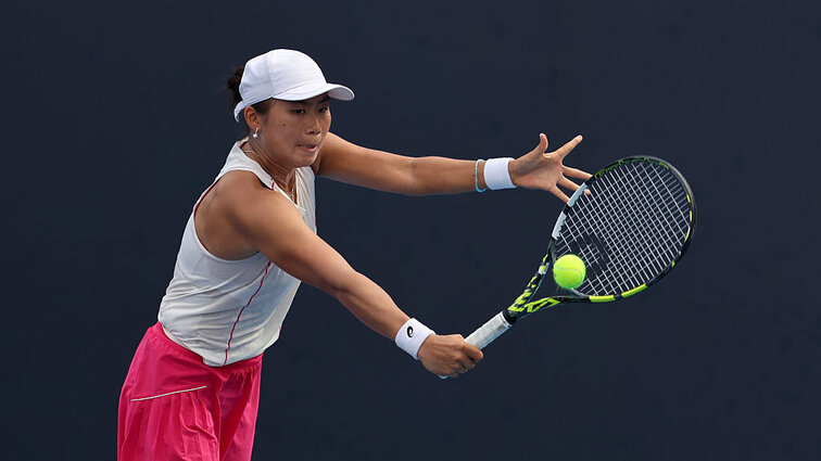 Janice Tjen arbeitet gerade massiv an ihrem Bekanntheitsgrad. Janice Tjen arbeitet gerade massiv an ihrem Bekanntheitsgrad.