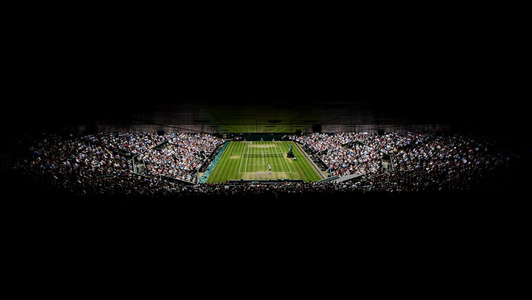 In Wimbledon wird es in diesem Jahr dunkel bleiben It will be dark in Wimbledon this year