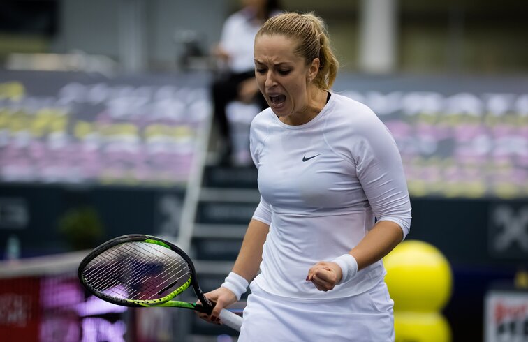 Sabine Lisicki was finally able to celebrate again in Linz