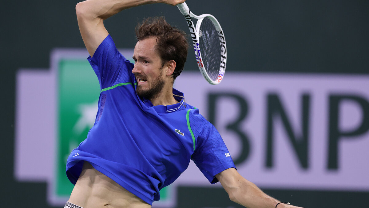 Daniil Medvedev, atual campeão do Masters de Xangai, critica a velocidade  do court Não sei onde sou mais lento, aqui ou em Indian Wells