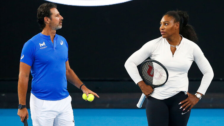 Once upon a time ... the successful couple Patrick Mouratoglou and Serena Williams