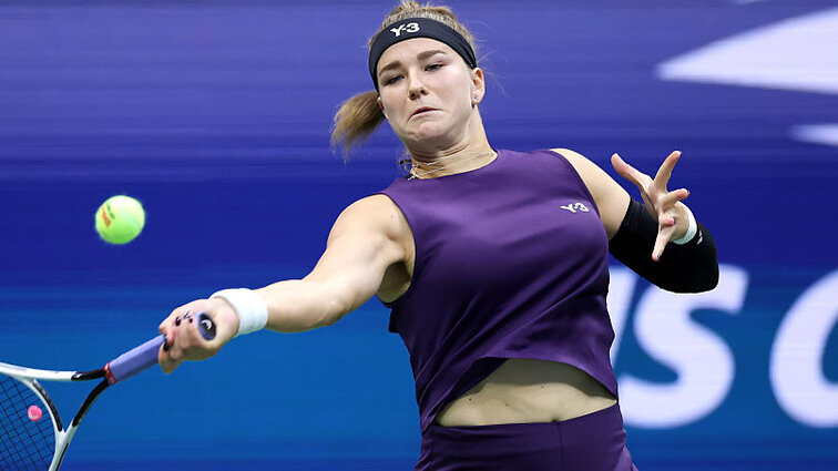 Karolina Muchova musste sich gegen Venus Wiliams ganz schön strecken Karolina Muchova musste sich gegen Venus Wiliams ganz schön strecken