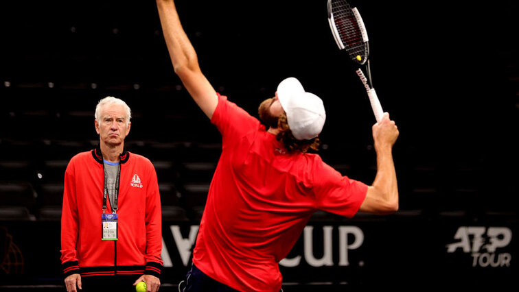 John McEnroe und Reilly Opelka teilen die Leidenschaft für die bildenden Künste