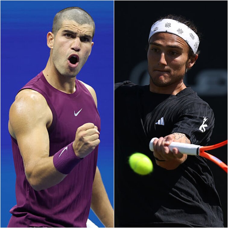 Carlos Alcaraz trifft auf Mattia Bellucci Carlos Alcaraz trifft auf Mattia Bellucci