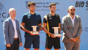 Das Siegerbild in Menorca: Alex Martinez und Raul Brancaccio