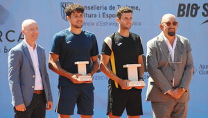 Das Siegerbild in Menorca: Alex Martinez und Raul Brancaccio