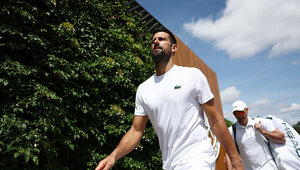 Novak Djokovic hofft auf seinen 25. Grand-Slam-Titel in Wimbledon.