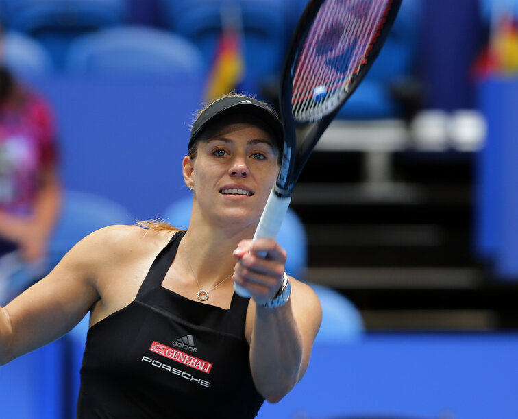 Angelique Kerber griff gegen Alize Cornet in die Trickkiste Angelique Kerber