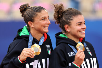 Sara Errani, Jasmin Paolini Sara Errani, Jasmin Paolini