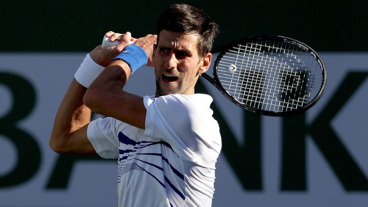 Novak Djokovic in Indian Wells 2019