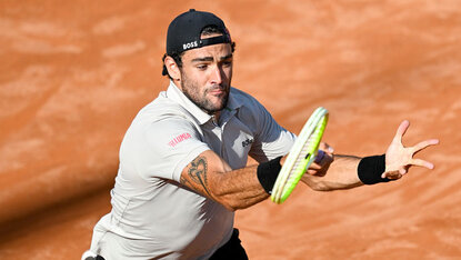 Matteo Berrettini hat den Schwung aus Gstaad mitgenommen Matteo Berrettini hat den Schwung aus Gstaad mitgenommen
