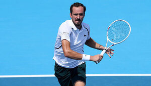 Bei Daniil Medvedev läuft es gerade nicht rund
