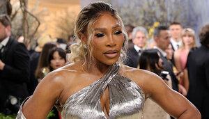 Met Gala: Serena Williams glänzt in Silber
