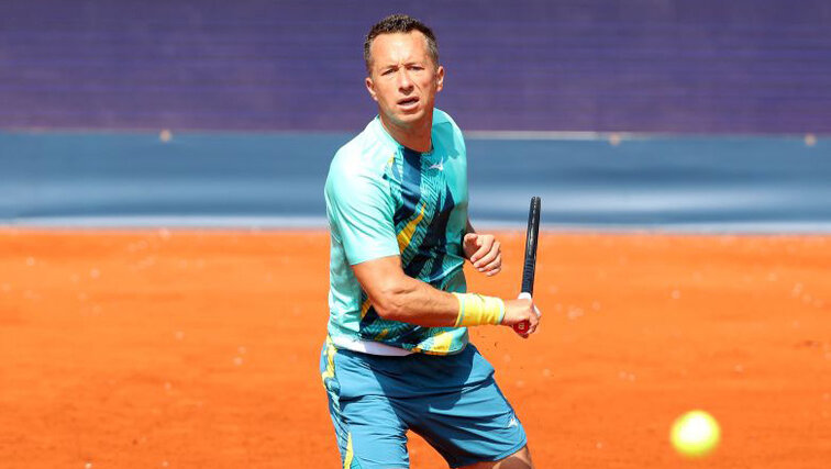 Philipp Kohlschreiber in Munich on Monday