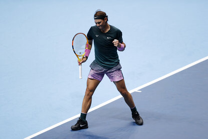 Rafael Nadal steht bei den ATP Finals im Halbfinale Rafael Nadal steht bei den ATP Finals im Halbfinale
