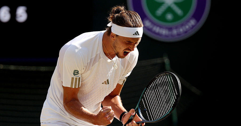 Wimbledon: Alexander Zverev rauscht mit Sieg über Angstgegner Taylor Fritz ...