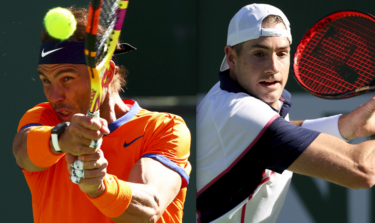 Rafael Nadal, John Isner Rafael Nadal, John Isner