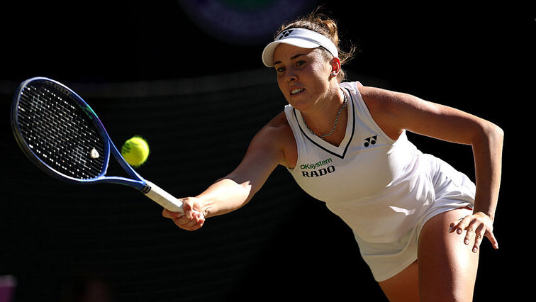 Linda Noskova steht erstmals in einem Wimbledon-Viertelfinale Linda Noskova steht erstmals in einem Wimbledon-Viertelfinale