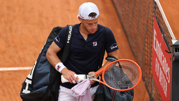 Diego Schwartzman is out again in Rome