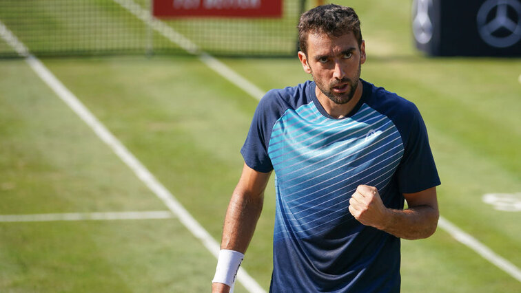 Marin Cilic durfte in Stuttgart das Siegerauto in Empfang nehmen