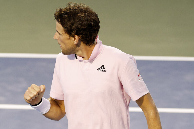 Dominic Thiem zeigte gegen Richard Gasquet eine starke Leistung Dominic Thiem showed a strong performance against Richard Gasquet