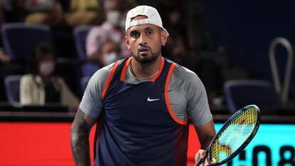 Nick Kyrgios ist in Tokio erfolgreich gestartet Nick Kyrgios ist in Tokio erfolgreich gestartet