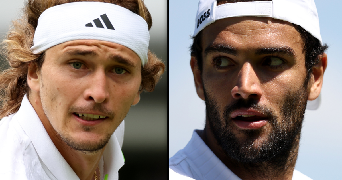 Wimbledon Alexander Zverev mit 02Sätzen gegen Matteo Berrettini