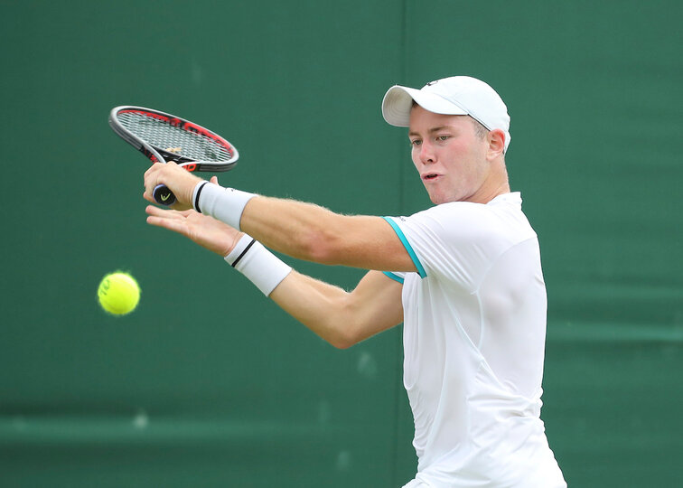 Dominik Köpfer in Wimbledon