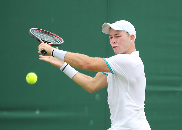 Dominik Köpfer at Wimbledon