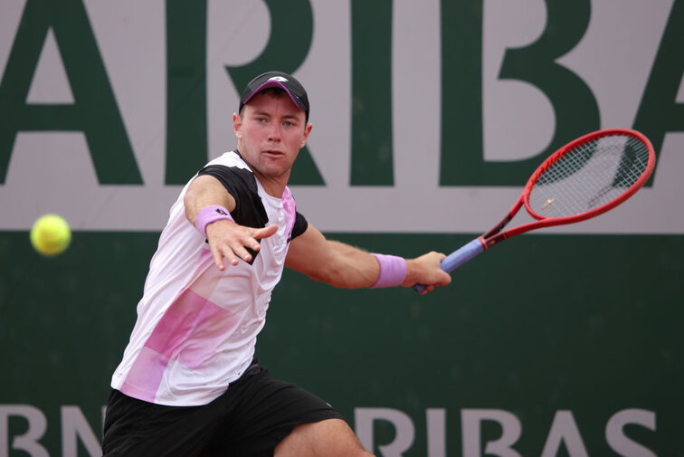 Dominik Koepfer bei den French Open in Paris