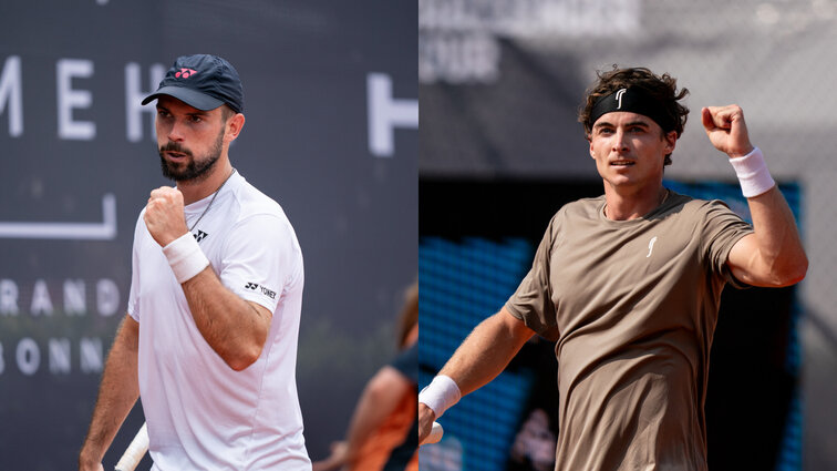 Jurij Rodionov und Timofey Skatov spielen am Sonntag um den Titel beim Challenger in Bonn.