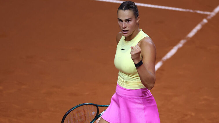 Nach einem Fehlstart drehte Aryna Sabalenka die Halbfinal-Partie gegen Elena Rybakina.