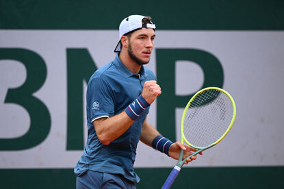 Jan-Lennard Struff setzte sich am Mittwoch durch Jan-Lennard Struff setzte sich am Mittwoch durch